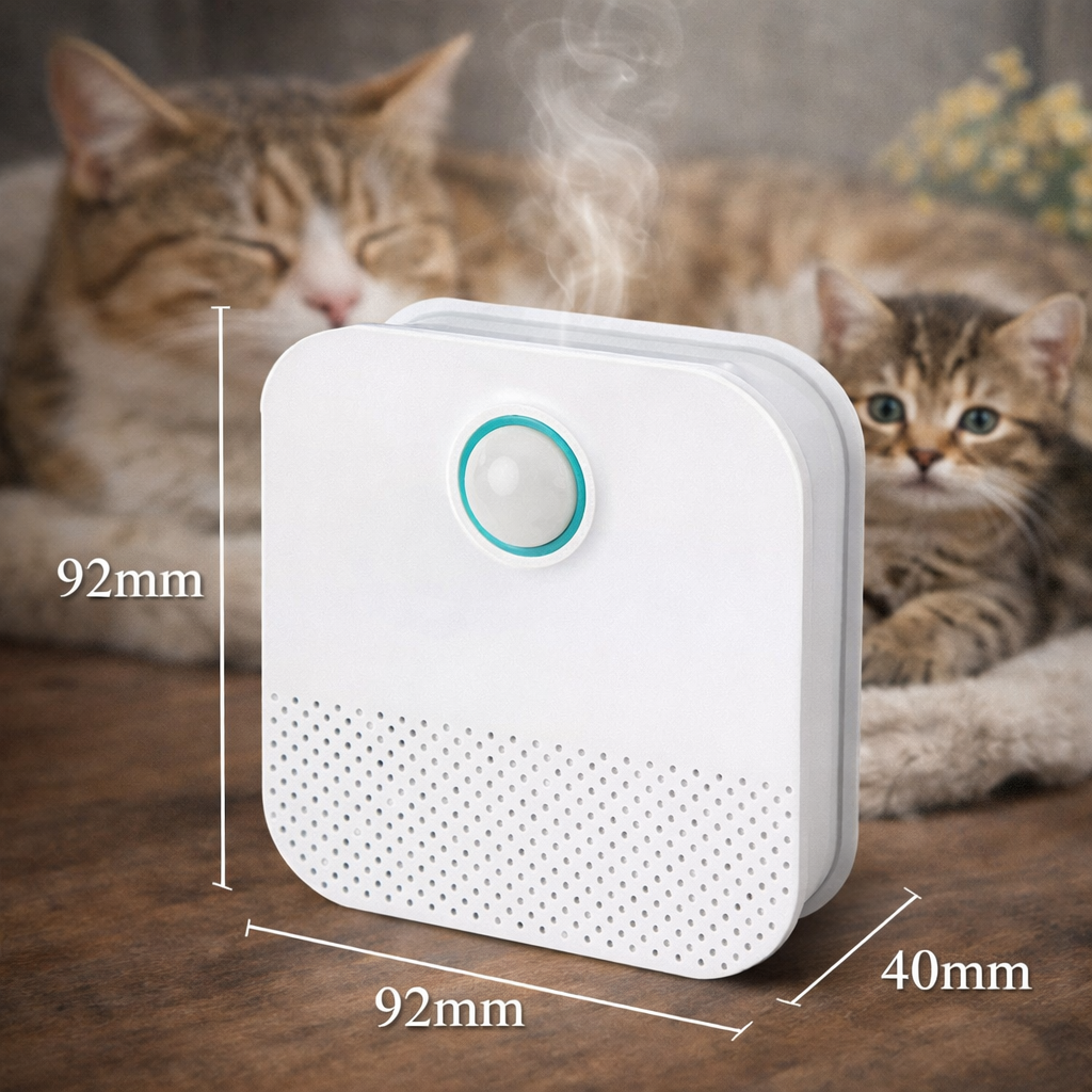 Désodorisant de litière pour chats